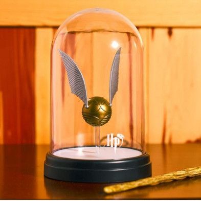 imagen 1 de mini lámpara harry potter snitch dorado