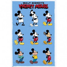 POSTER DISNEY MICKEY MOUSE EVOL