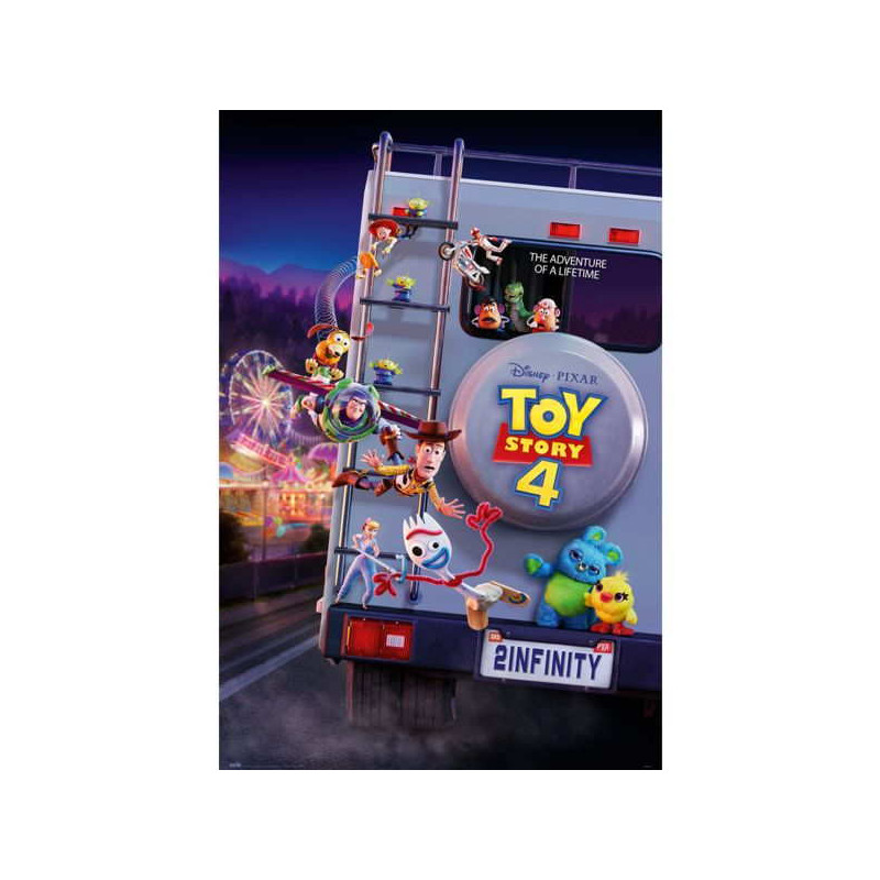 Imagen poster disney toy story 4 to infinity