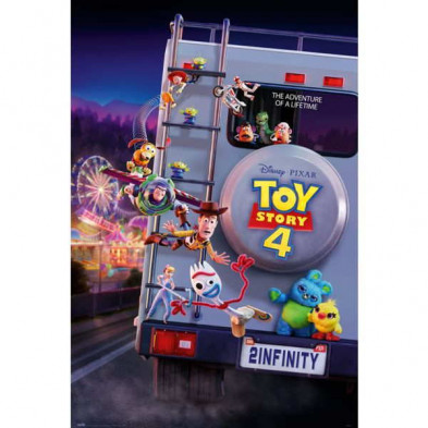 Imagen poster disney toy story 4 to infinity