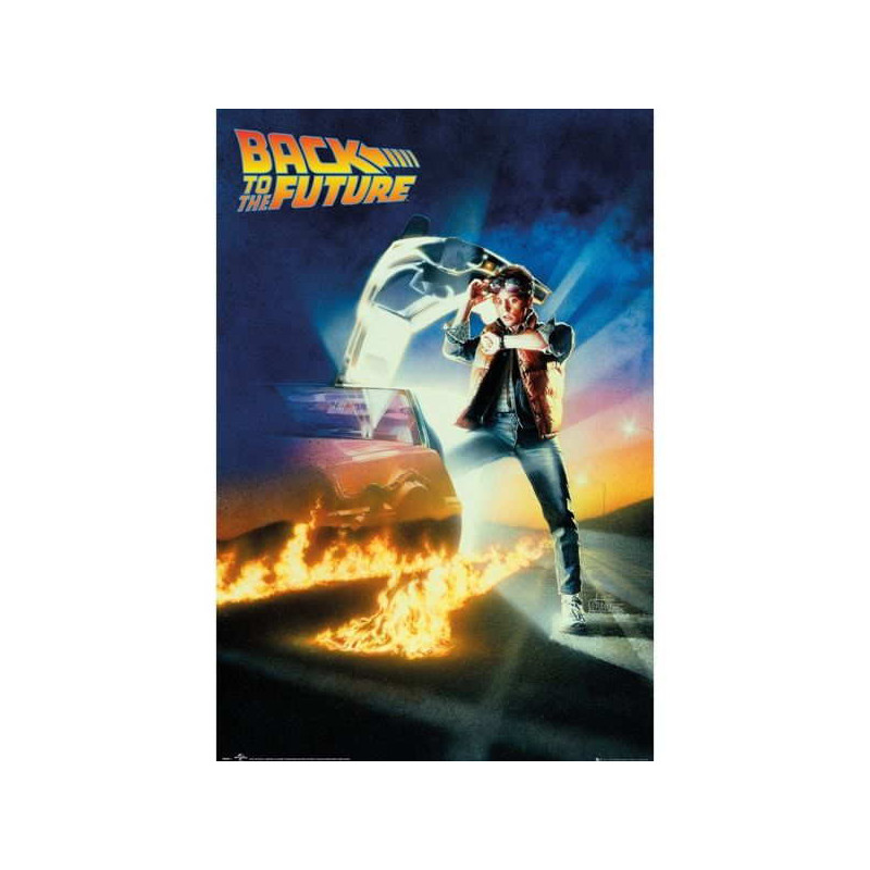 Imagen poster back to the future key art