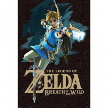 POSTER ZELDA BREATH OF THE WILD GAME COVER