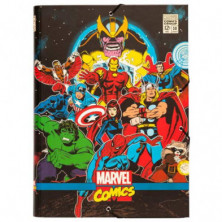 Imagen carpeta solapas marvel comics avengers