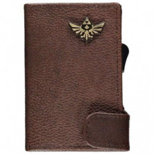 Imagen cartera click zelda con chapa metalica