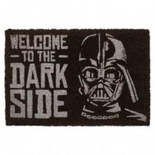 Imagen felpudo star wars welcome to the dark side