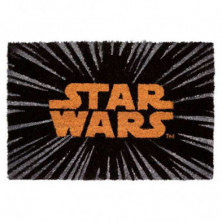 Imagen felpudo star wars logo