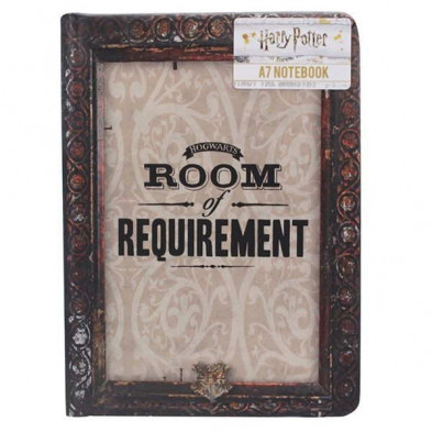 Imagen cuaderno a7 harry potter room of requirement