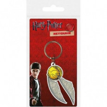 LLAVERO SNITCH DORADA HARRY POTTER