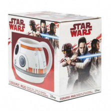 imagen 3 de taza star wars bb-8 3d