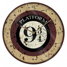 RELOJ DE PARED HARRY POTTER ANDEN 9 3/4