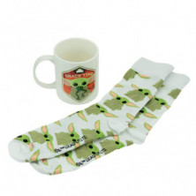 imagen 3 de set regalo mandalorian con calcetines y taza