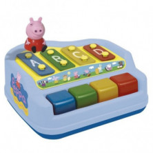 Imagen xilófono 4 teclas peppa pig con figura