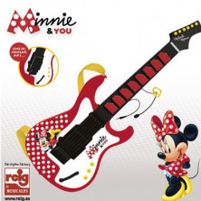 Imagen guitarra minnie mouse con micro