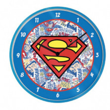 RELOJ DE PARED SUPERMAN DIAMETRO 25CM
