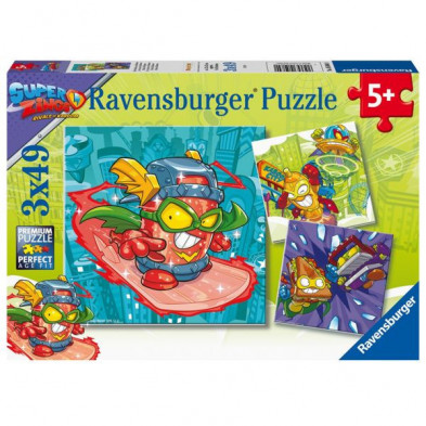 Imagen puzle superzings rivals of kaboom 3x49 piezas