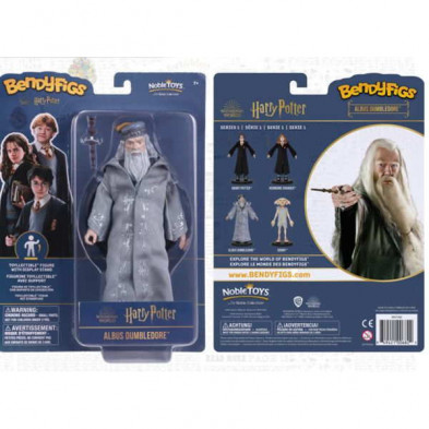 imagen 2 de figura bendyfigs albus dumbledore toyllectible