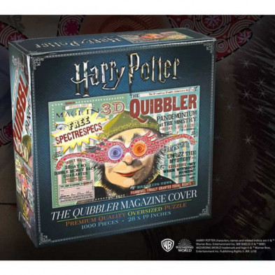 imagen 1 de puzzle the quibbler magazine harry potter