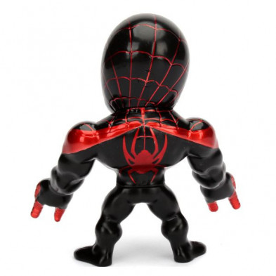 imagen 1 de figura metálica ultimate spider-man miles morales