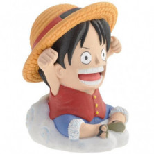 HUCHA ONE PIECE MONKEY D LUFFY 10CM