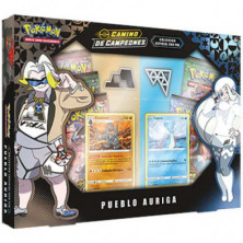 Imagen gimnasio pueblo auriga camino campeones pokemon
