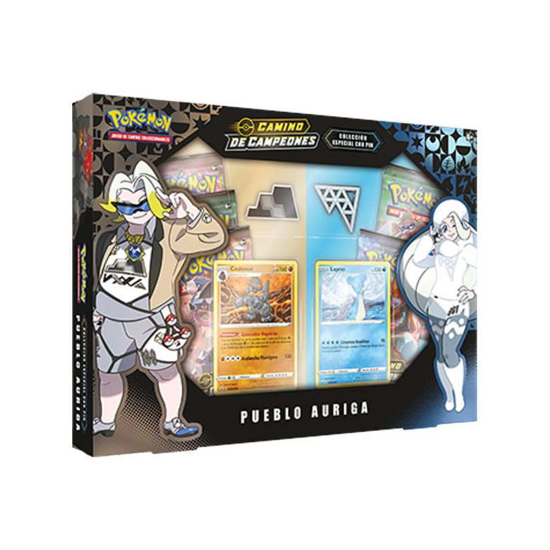 Imagen gimnasio pueblo auriga camino campeones pokemon