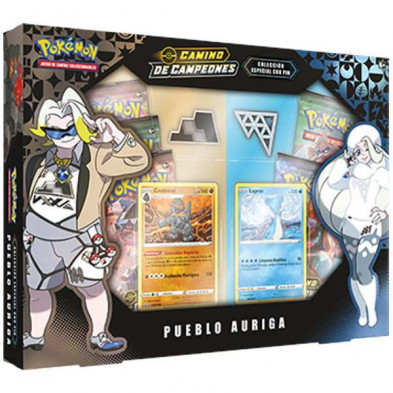 Imagen gimnasio pueblo auriga camino campeones pokemon