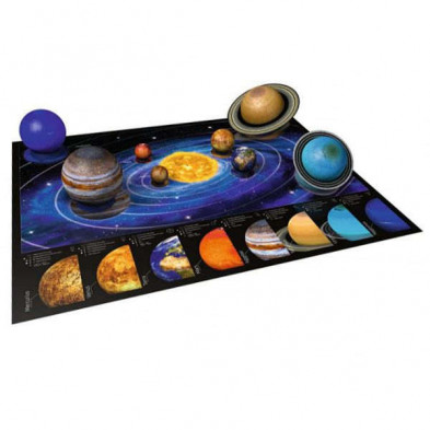 imagen 2 de puzle 3d el sistema planetario 540 piezas