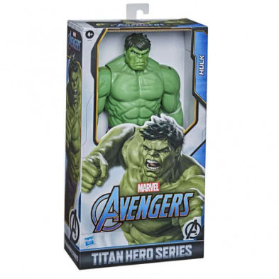 imagen 1 de figura avengers hulk titan hero series hasbro