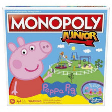 Imagen juego de mesa monopoly junior peppa pig