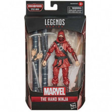 imagen 1 de figura marvel legends ninja la mano