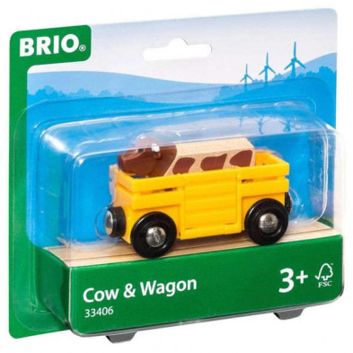 imagen 1 de vaca y vagón brio