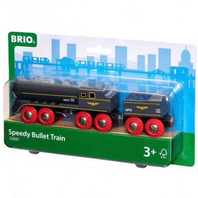 Tren bala de alta velocidad brio