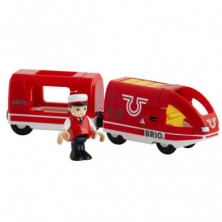 TREN DE VIAJEROS RECARGABLE POR CABLE USB BRIO
