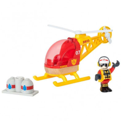 Imagen helicóptero de bomberos brio