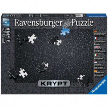 PUZZLE RAVENSBURGER KRYPT BLACK 736 PIEZAS