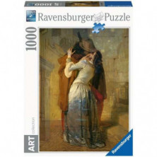 Imagen puzzle ravensburger hayez el beso 1000 piezas