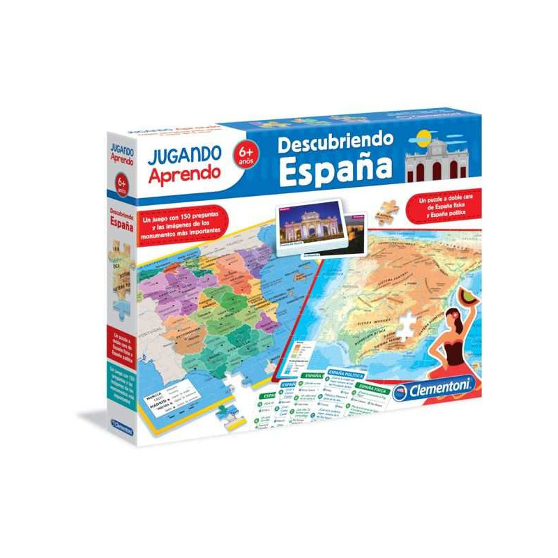 Imagen juego descubriendo españa clementoni