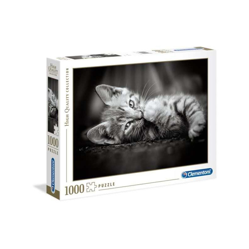 Imagen puzzle clementoni gato 1000 piezas