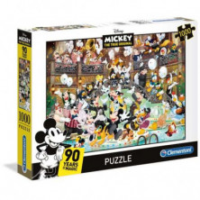 Imagen puzzle clementoni mickey mouse 90th 1000 piezas