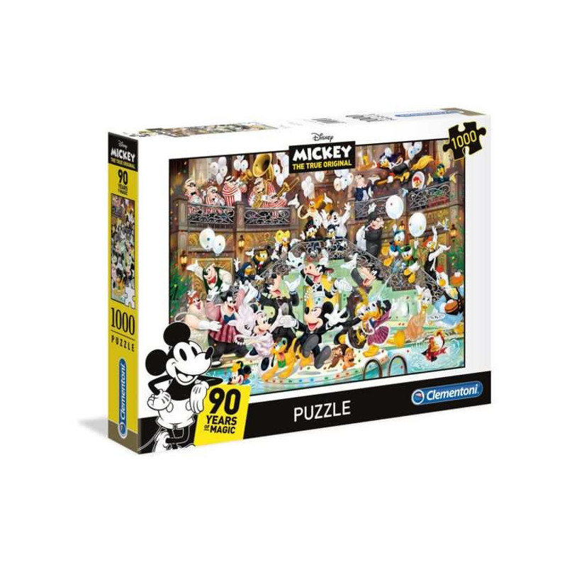 Imagen puzzle clementoni mickey mouse 90th 1000 piezas