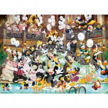 imagen 1 de puzzle clementoni mickey mouse 90th 1000 piezas