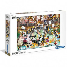 PUZZLE CLEMENTONI GALA DISNEY 6000 PIEZAS