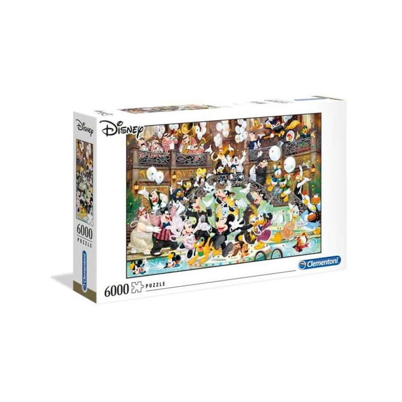 Imagen puzzle clementoni gala disney 6000 piezas
