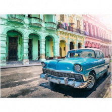 imagen 1 de puzzle ravensburger auto cubano 1500 piezas