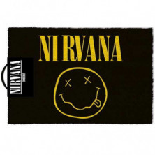 Imagen felpudo nirvana logo