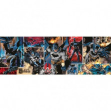 imagen 1 de puzzle clementoni panorama batman hqc 1000 piezas