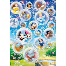 imagen 1 de puzzle clementoni supercolor disney classic 24 pie