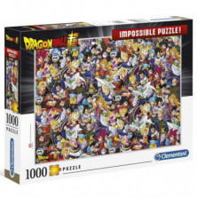 PUZZLE CLEMENTONI IMPOSIBLE DRAGON BALL 1000 PIEZAS