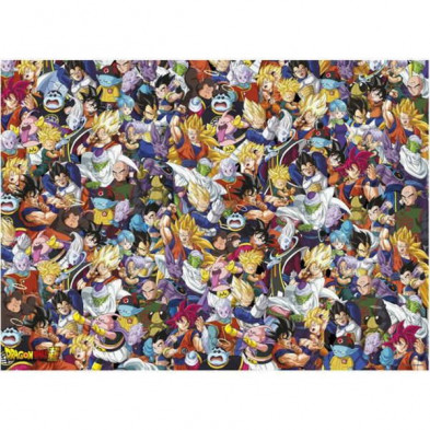 imagen 1 de puzzle clementoni imposible dragon ball 1000 pieza