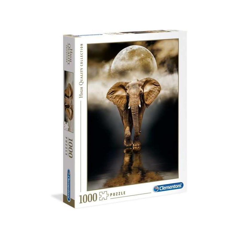Imagen puzzle clementoni elefante 1000 piezas